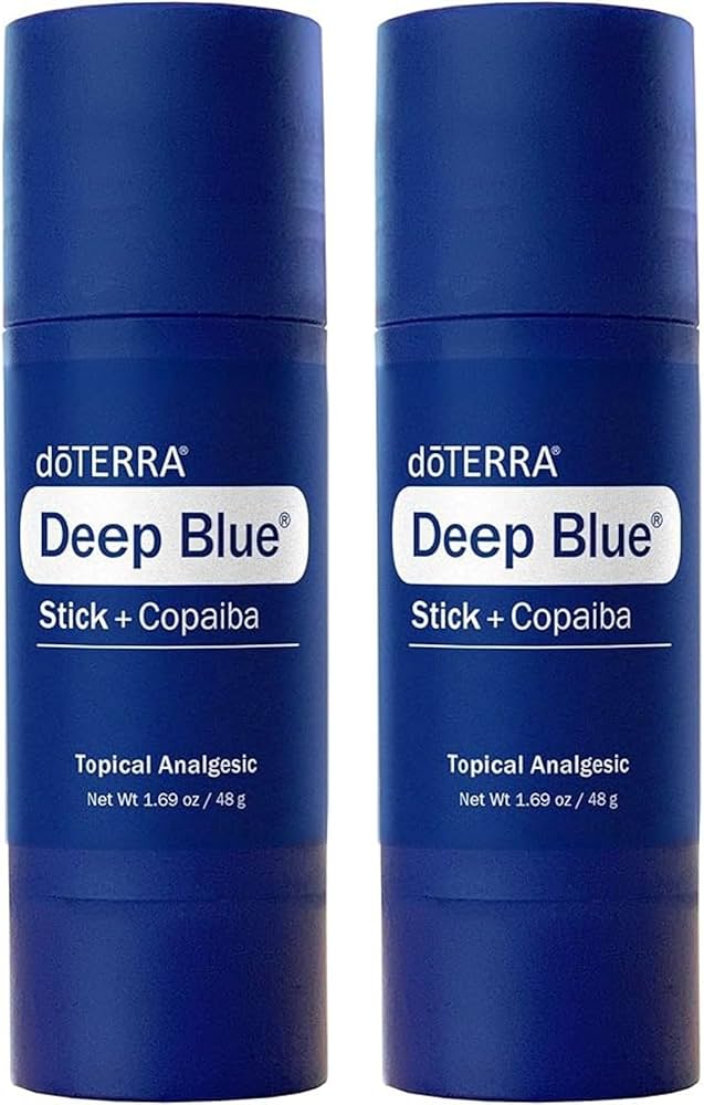 doTERRA Deep Blue Rub & アロマタッチセット Amazon.com: doTERRA Deep Blue Stick - 2 Pack : Health & Household